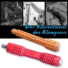 Werkzeuge für den Austausch von Wasserhähnen