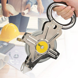 Tragbares Bandmaß aus Edelstahl