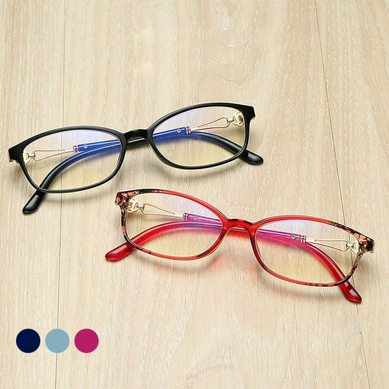 Anti-Blaulicht-Brille für Menschen mittleren und höheren Alters