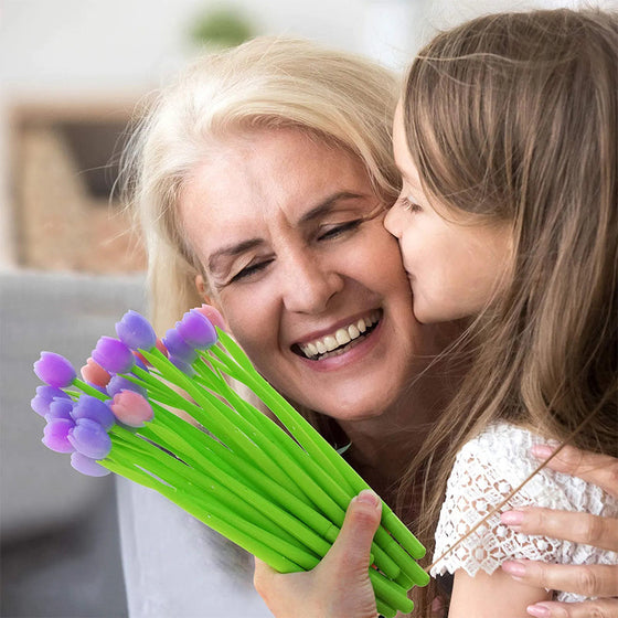 Tulpen-Kugelschreiber mit Farbwechsel