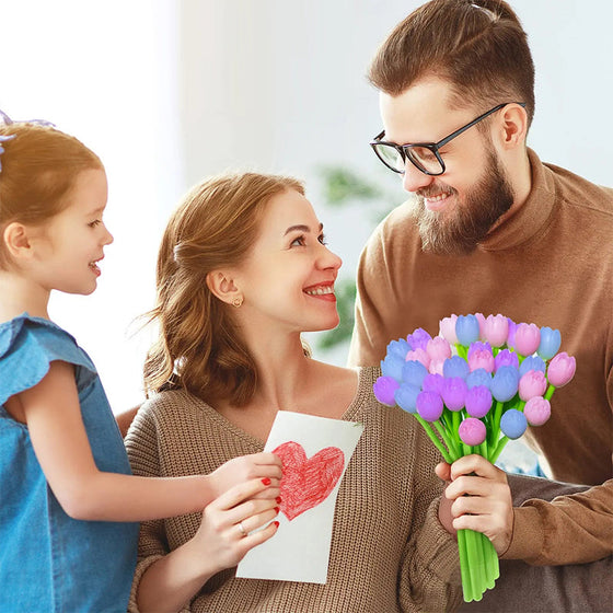 Tulpen-Kugelschreiber mit Farbwechsel