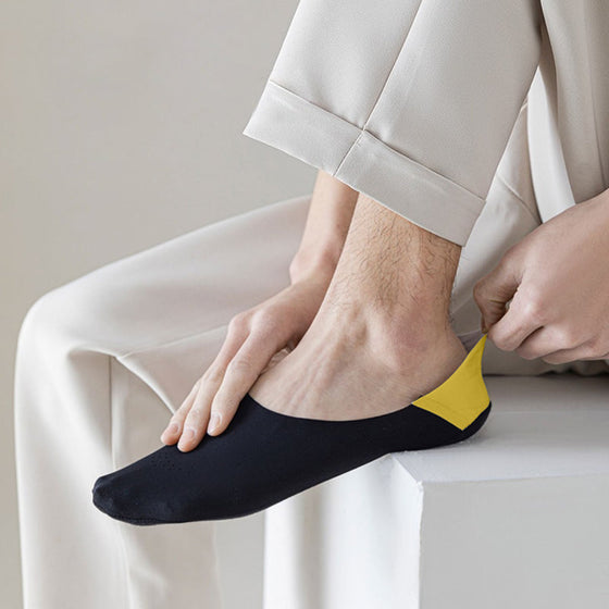 Atmungsaktive, rutschfeste Socken aus Eisseide