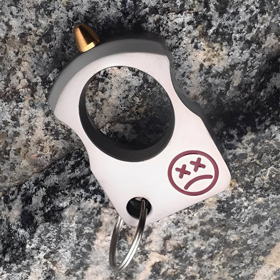 Einzelner Fingerring Schlüsselanhänger