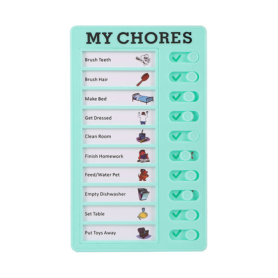 Magnetische, trocken abwischbare Tagesablauftabelle