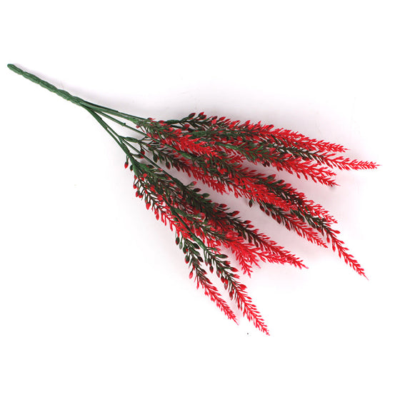 Künstliche Lavendelblüten im Freien