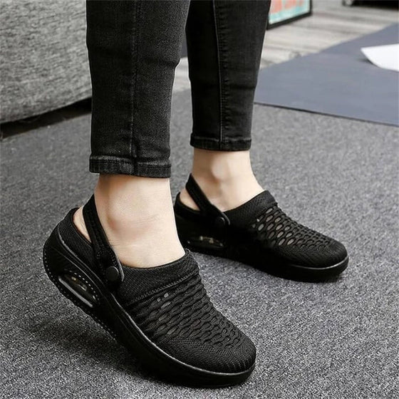 Vorverkauf （1 Woche) >>Damen-Slipper mit Luftpolster