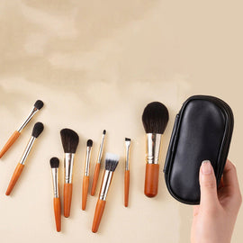 Mini-Makeup-Pinselset (9 Stück)