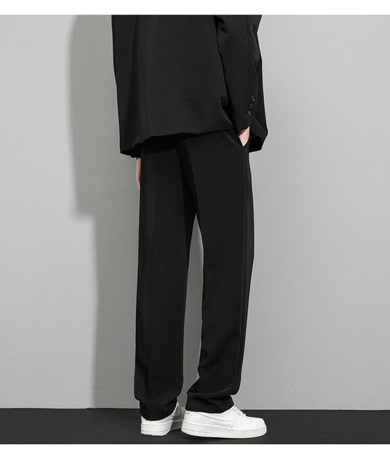 Drapierte lockere Anzughose für Herren