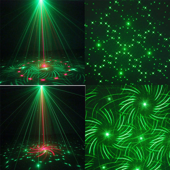 Ferngesteuertes Laser-Bühnenlicht