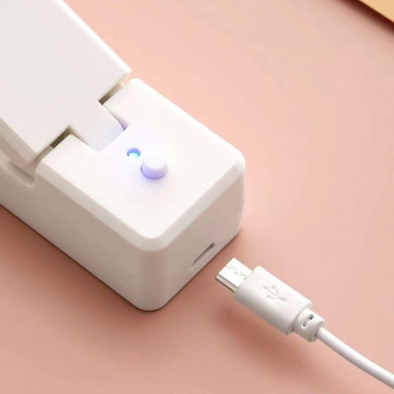 2 in 1 USB aufladbare Mini-Beutelschweißmaschine mit Schneidemesser