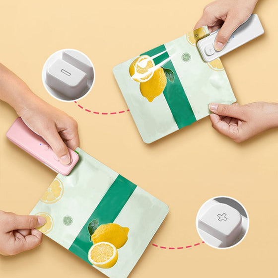 Kleines, über USB wiederaufladbares Mini-Versiegelungsgerät