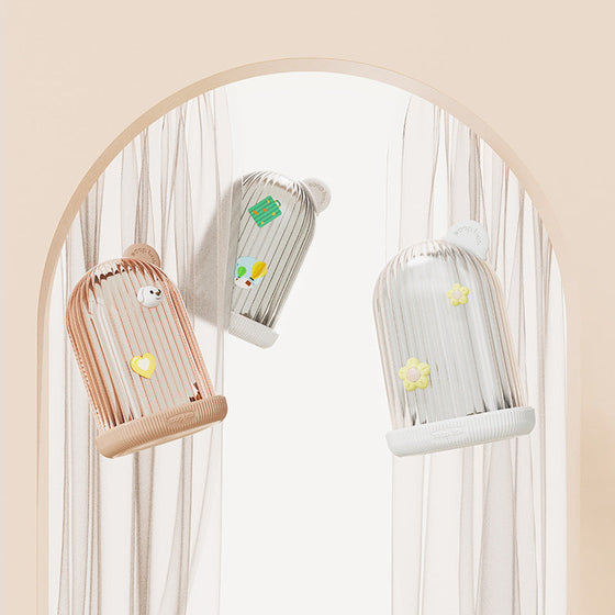 Mehrzweck-Seifenbox mit Badebürste