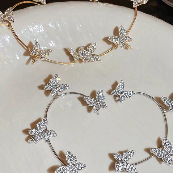 Himmlischer Schmetterling Quastenclips