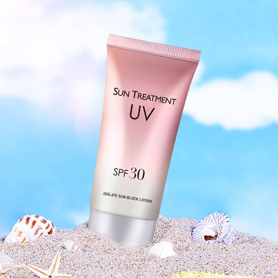 Sonnenschutzcreme UV-Isolierung Spf30+