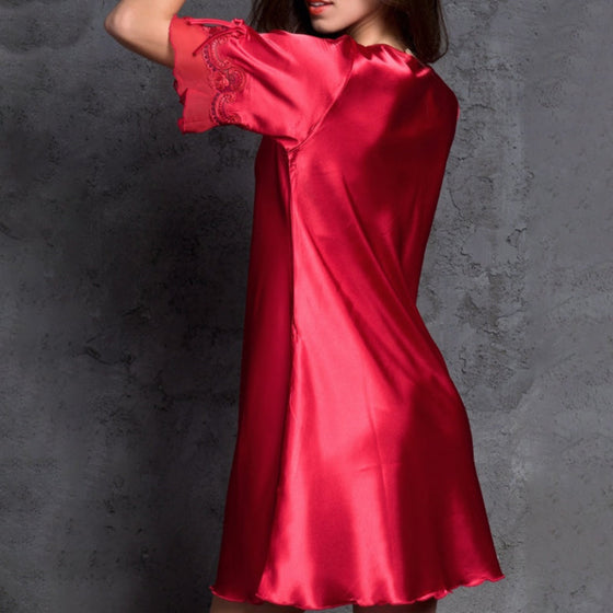 Sommer-Nachthemd aus Eisseide für Damen