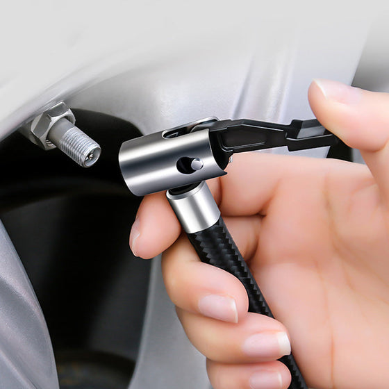 Tragbare Luftpumpe mit Digitalanzeige