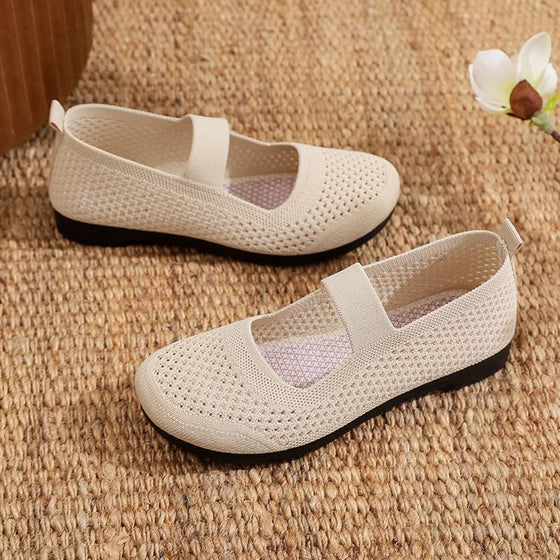 Atmungsaktive, rutschfeste Stoffschuhe für Damen