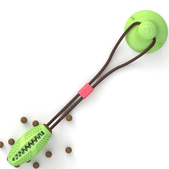 Dog Bite Toy Interaktives Leckerspielzeug mit Saugnapf