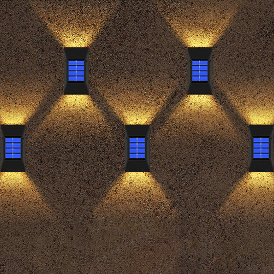 Garten-Wanddekorationsleuchten für den Außenbereich (2 Stück)