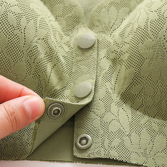 Zero Feel Spitzen-BH mit vollständiger Abdeckung und Frontverschluss