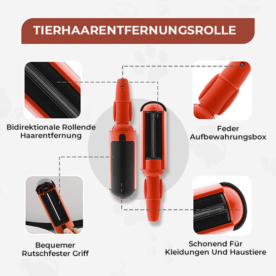 Rolle zum Entfernen von Tierhaaren