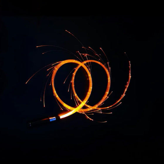 Wiederaufladbare LED-Lichtpeitsche