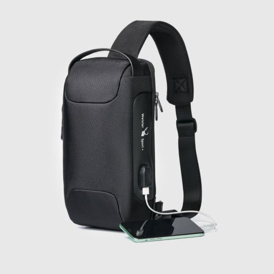 USB-Brusttasche Für Herren