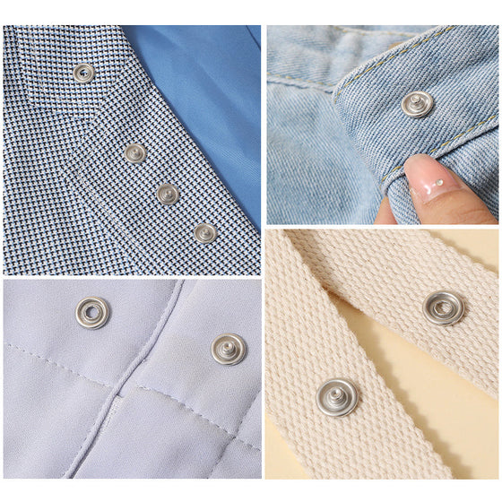 Werkzeugsatz mit fünf Klauenschnallen