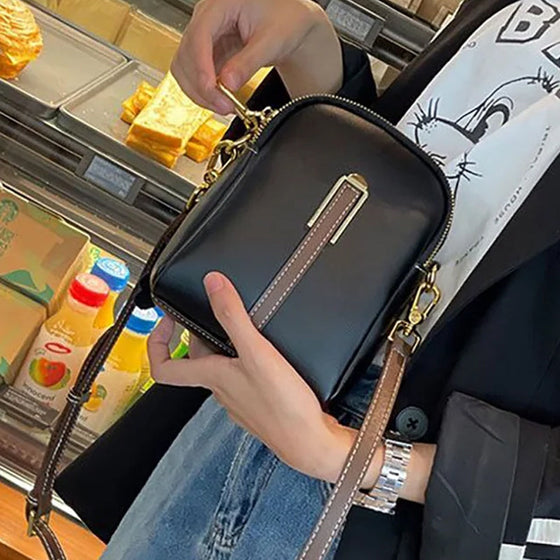 Neue Handytasche aus Leder mit Litschimuster