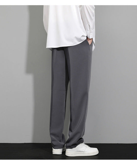 Drapierte lockere Anzughose für Herren