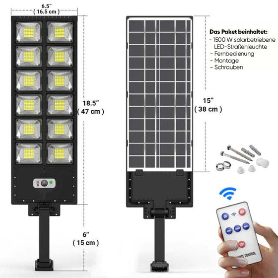 Solar-LED-Lampe für den Außenbereich