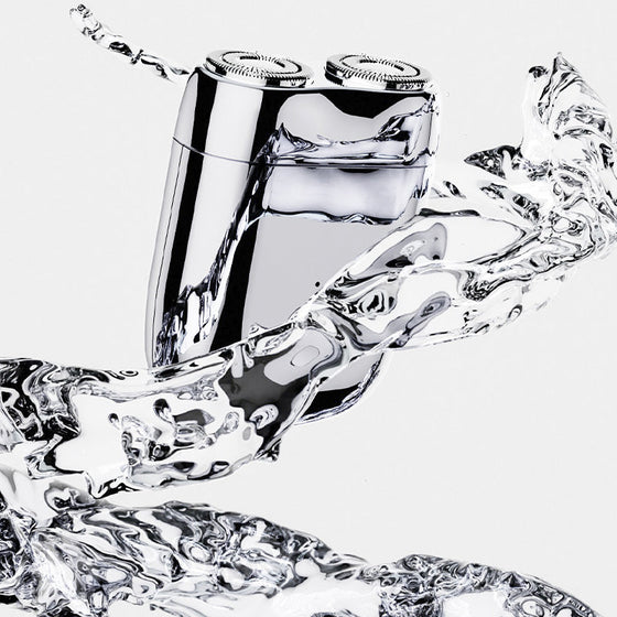 Waschbarer Wiederaufladbarer Tragbarer Mini-Rasierer