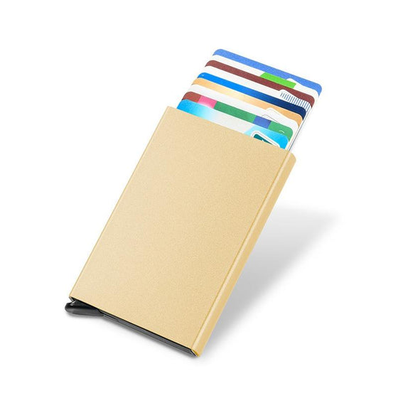 Automatische aufklappbare Geldbörse mit RFID-Blockierung