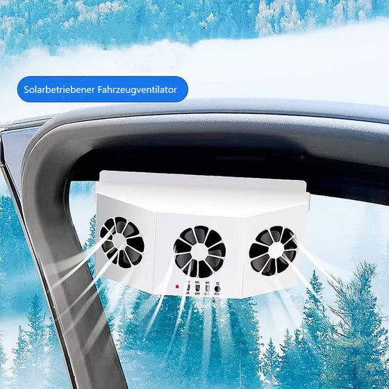 Solarbetriebener Fahrzeugabluftventilator