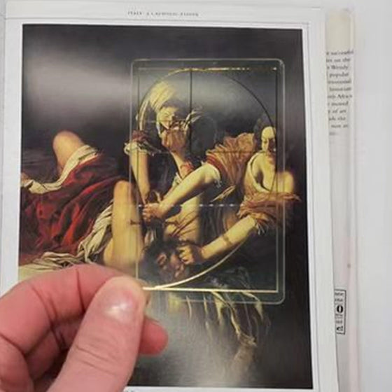 Sucher mit goldenem Schnitt