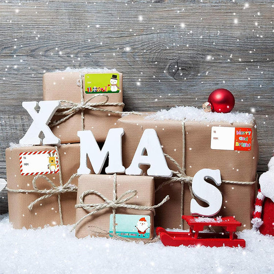 Selbstklebende Geschenkanhänger