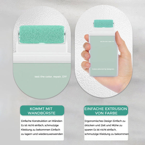Wandreparatur-Rollbürste  mit Wandreparaturpaste