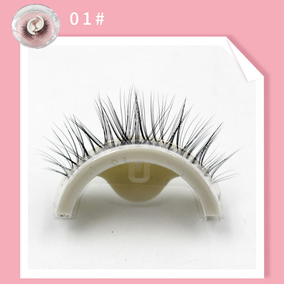 Wiederverwendbare selbstklebende Wimpern