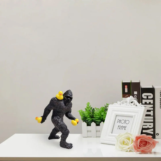 Wilde Affenmensch-Ornamente