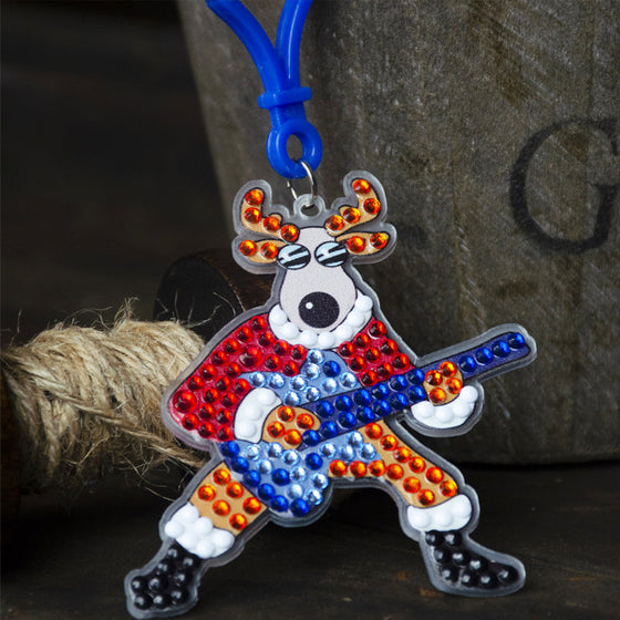 Weihnachten Serie Blind Box DIY Diamant Malerei Schlüsselanhänger Anhänger