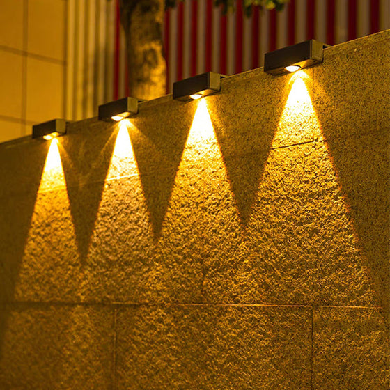 Superhelle Solar-Wandleuchte