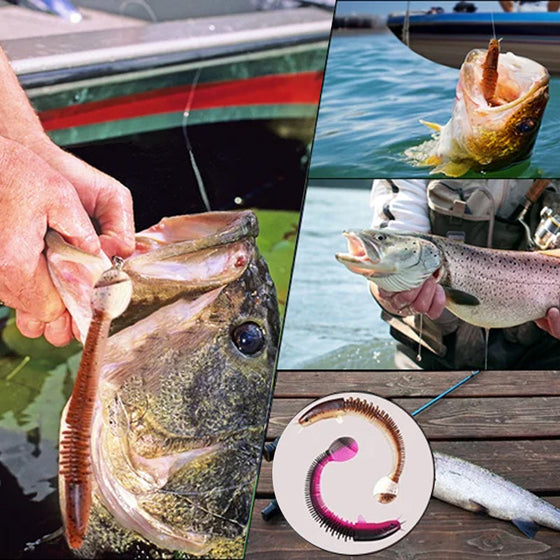 Neues Design Angler Dragon Loach Lure 46 Abschnitt Soft Bait