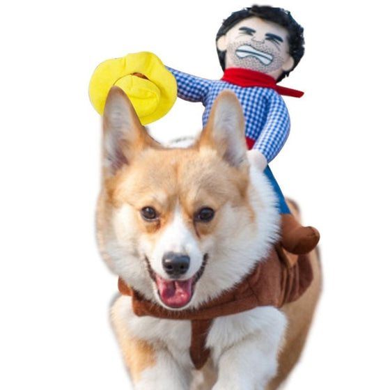 Hundekostüm - Cowboyreiter