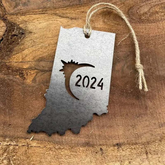 2024 Gedenkmetall-Ornament