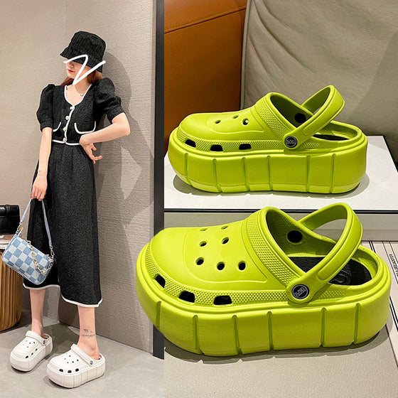 Aushöhlen Plateau Hausschuhe