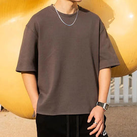 Kurzarm-T-Shirt aus Baumwolle für Herren