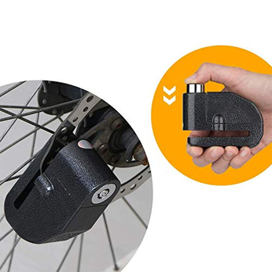 Batterie Auto Anti-Diebstahl-Scheibenbremse Alarmschloss