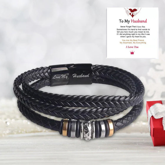 Ich werde immer bei dir sein, zweireihiges Armband