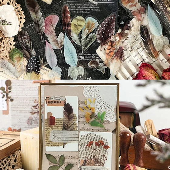 PET-Aufkleber-Set der Memory Garden-Serie