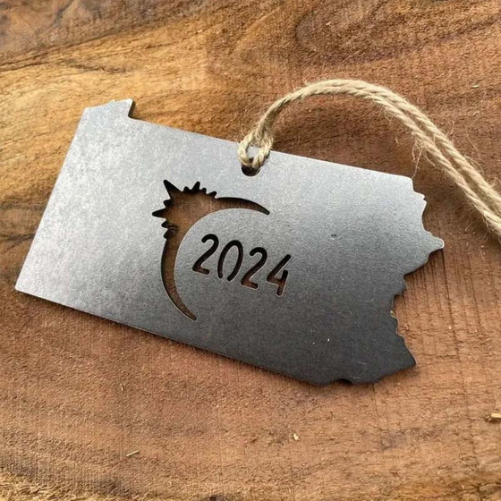 2024 Gedenkmetall-Ornament